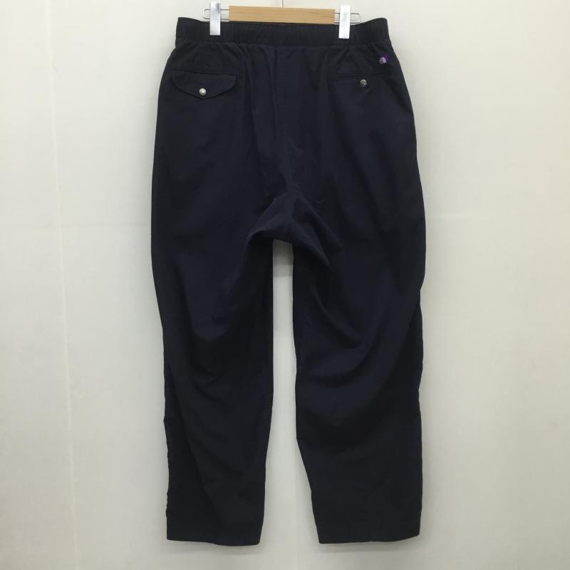 ザ ノースフェイス パープルレーベル THE NORTH FACE PURPLE LABEL パンツ ワークパンツ、ペインターパンツ NP5900N シャーリングウエストパンツ 34 無地 紺 / ネイビー /  メンズ USED 古着 中古 10110114