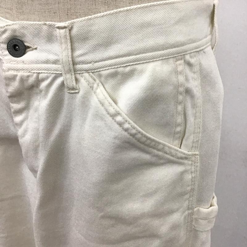 サマンサモスモス Samansa Mos2 パンツ デニム、ジーンズ 1404237 テーパード FREE 無地 白 / ホワイト /  レディース USED 古着 中古 10118755