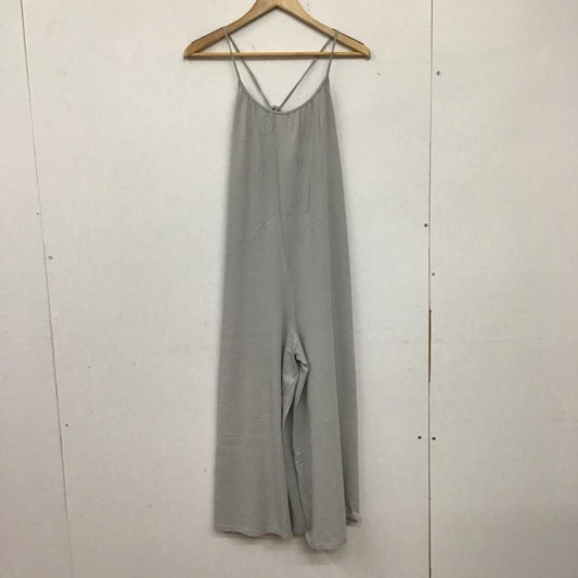ザラ ZARA ワンピース・ドレス・オールインワン ワンピース・ドレス・オールインワン オールインワン ノースリーブ ワイドパンツ S 無地 灰 / グレー /  レディース USED 古着 中古 10134318