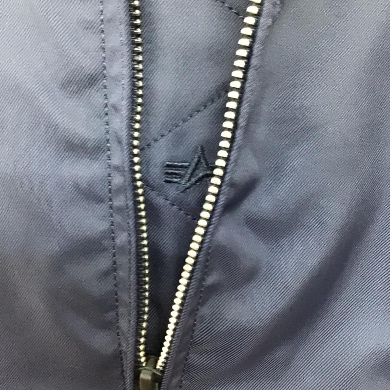 アルファインダストリー Alpha Industries ジャケット、上着 ジャンパー、ブルゾン ta0229-9067 XL 無地 紺 / ネイビー /  メンズ USED 古着 中古 10120534