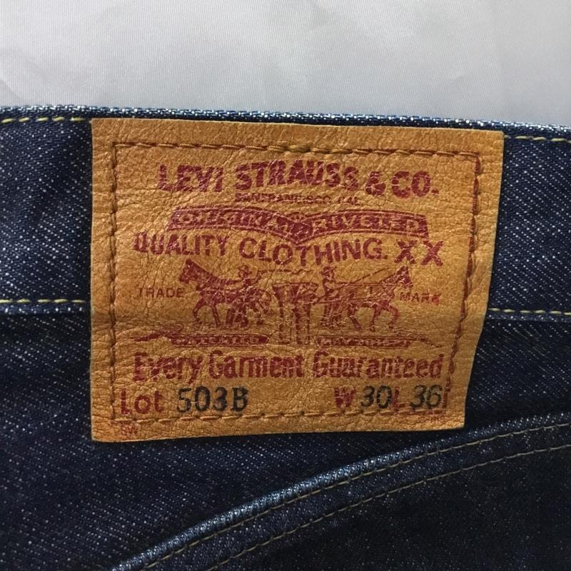 リーバイストラウスアンドコー Levi Strauss & co. パンツ デニム、ジーンズ デニムパンツ ストレートパンツ ワイドパンツ カジュアルパンツ 30インチ 無地 インディゴ / インディゴ /  メンズ USED 古着 中古 10115624