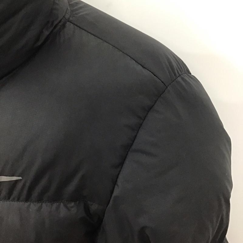 ナイキ NIKE ジャケット、上着 ジャンパー、ブルゾン 347698-010 ダウン フェザー M ロゴ、文字 黒 / ブラック /  メンズ USED 古着 中古 10121322