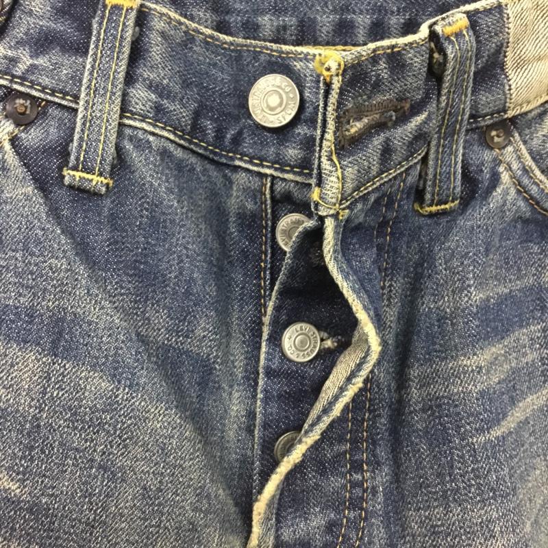 リーバイストラウスアンドコー Levi Strauss & co. パンツ デニム、ジーンズ デニムパンツ ストレートパンツ 2005年 日本製 71 501 32インチ 無地 インディゴ / インディゴ /  メンズ USED 古着 中古 10110012