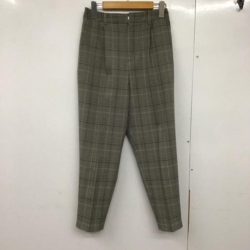 レプシィム LEPSIM パンツ スラックス S チェック 灰 / グレー /  レディース USED 古着 中古 10143401