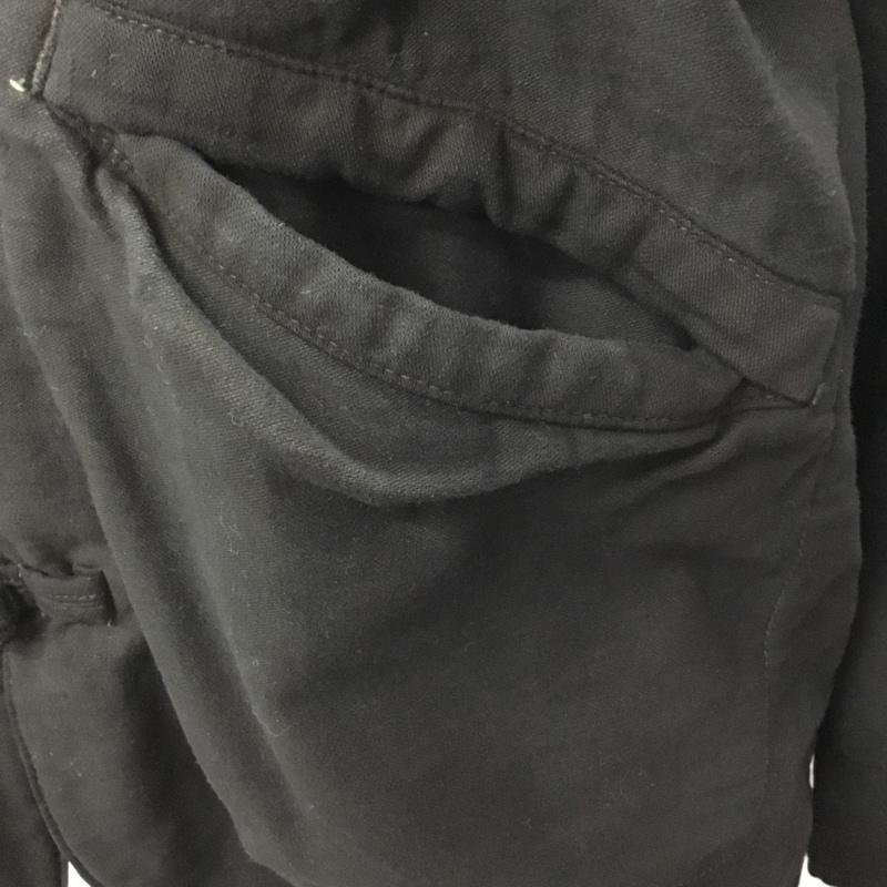 テンダーロイン TENDERLOIN ジャケット、上着 ジャケット、ブレザー f.c.fatigue shirt jkt ノーカラージャケット L 無地 黒 / ブラック /  メンズ USED 古着 中古 10112807