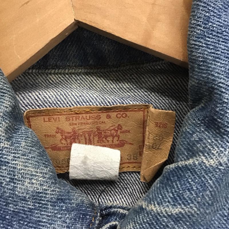 リーバイストラウスアンドコー Levi Strauss & co. ジャケット、上着 ジャケット、ブレザー デニムジャケット Gジャン アウター カジュアルジャケット 38 無地 インディゴ / インディゴ /  メンズ USED 古着 中古 10146939