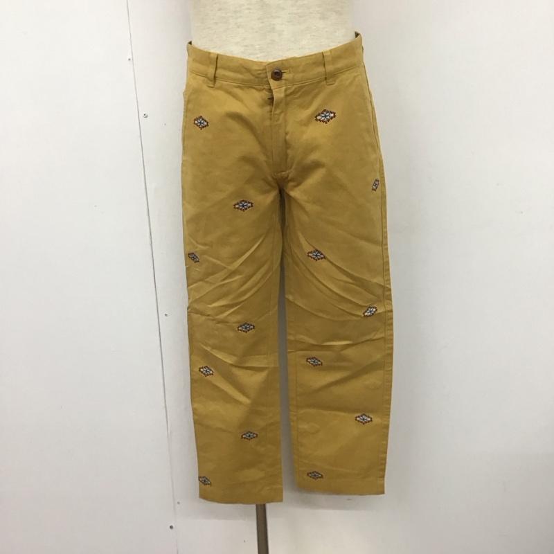 ブルックスブラザーズ BROOKS BROTHERS パンツ チノパン 86988-026 刺繍 Ｗ30 L32 30インチ 総柄 キャメル / キャメル /  メンズ USED 古着 中古 10111189