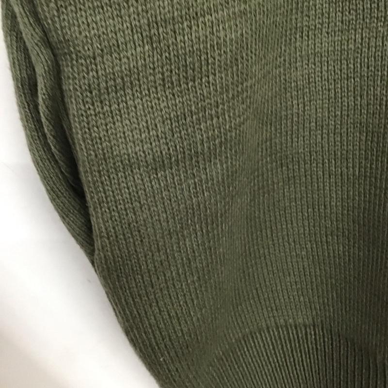 フリークスストア FREAK S STORE カーディガン 長袖 F21-TKK-01 オーバーサイズ FREE 無地 カーキ / カーキ /  レディース USED 古着 中古 10141765