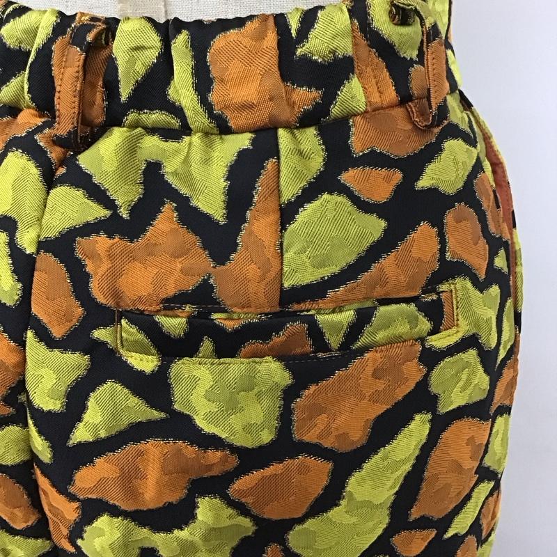 スローバイスライ THROW by SLY パンツ ワークパンツ、ペインターパンツ 030ea031-6070 GIRAFFEJACQARDTAPEREDパンツ カジュアルパンツ 0 総柄 マルチカラー / マルチカラー /  レディース USED 古着 中古 10113832