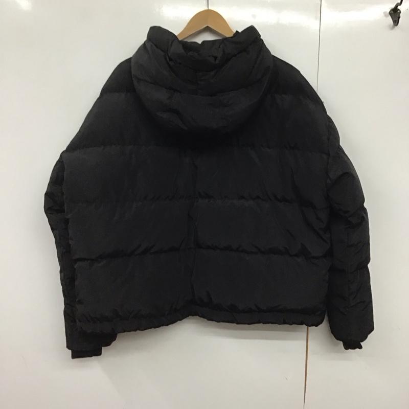 ローリーズファーム LOWRYS FARM ジャケット、上着 ダウンジャケット FREE 無地 黒 / ブラック /  レディース USED 古着 中古 10142298