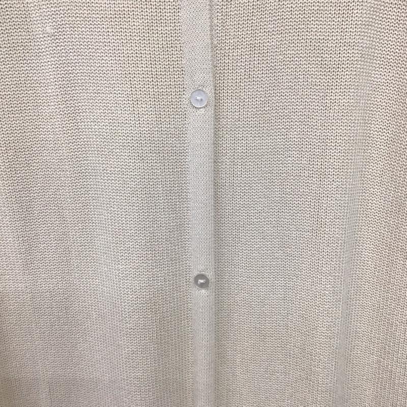 ザラ ZARA ベスト ベスト ロングベスト ノースリーブニットベスト S 無地 オフホワイト / オフホワイト /  レディース USED 古着 中古 10134328