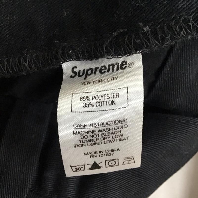 シュプリーム Supreme パンツ ワークパンツ、ペインターパンツ 2020SS WorkPant ワイドパンツ チノパン カジュアルパンツ 30インチ 無地 黒 / ブラック /  メンズ USED 古着 中古 10119692