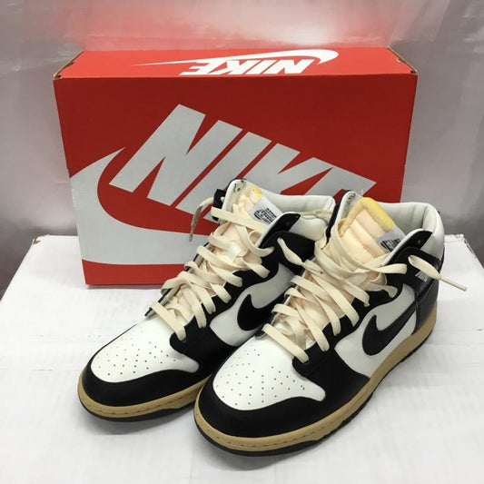 ナイキ NIKE スニーカー スニーカー DZ4732 133 WMNS DUNK HIGH SE 27.5cm 箱有 27.5cm ロゴ、文字 白 / ホワイト / X 黒 / ブラック /  メンズ USED 古着 中古 10110641