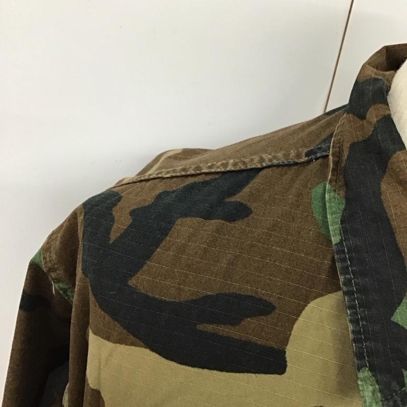ミリタリー ミリタリー シャツ、ブラウス 長袖 ミリタリーシャツ 長袖シャツ 古着 M カモフラージュ柄・迷彩 マルチカラー / マルチカラー /  メンズ USED 古着 中古 10127997