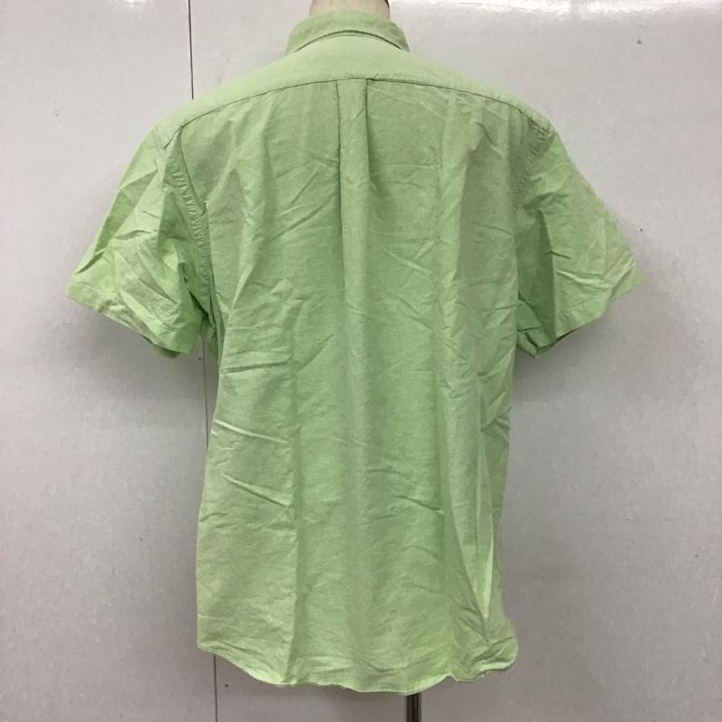 ラルフローレン RALPHLAUREN シャツ、ブラウス 長袖 ボタンダウン コットン XXL ワンポイント 薄緑 / ライトグリーン /  メンズ USED 古着 中古 10112936