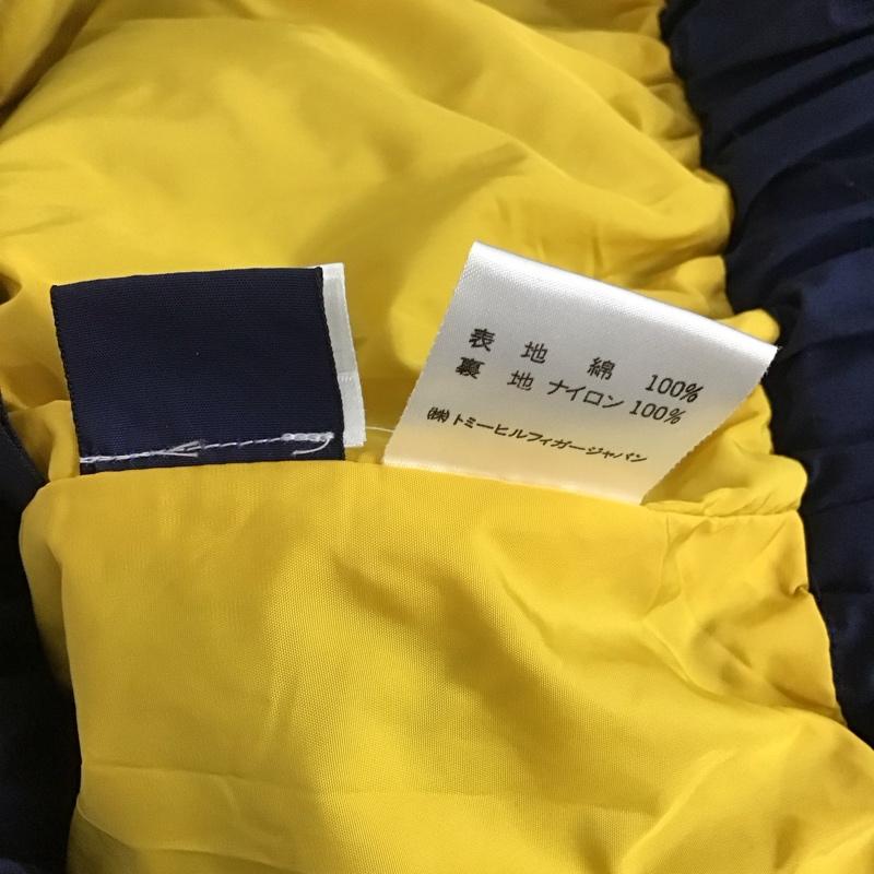 トミーヒルフィガー TOMMY HILFIGER ジャケット、上着 ジャケット、ブレザー ジップアップジャケット アウター 古着 90s L 無地 紺 / ネイビー /  メンズ USED 古着 中古 10143364