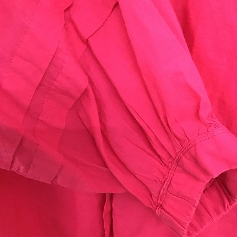 ニコアンド niko and... シャツ、ブラウス 長袖 M 無地 桃 / ピンク /  レディース USED 古着 中古 10132768