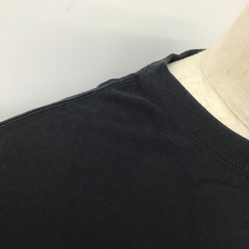フリークスストア FREAK S STORE Tシャツ 半袖 半袖カットソー プリントTシャツ クルーネックカットソー L ロゴ、文字 黒 / ブラック /  メンズ USED 古着 中古 10113646