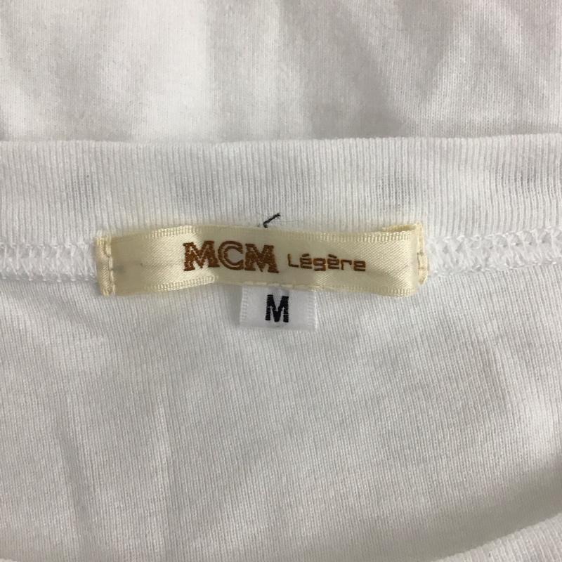 エムシーエム MCM Tシャツ 半袖 半袖 M プリント 白 / ホワイト /  レディース USED 古着 中古 10117321