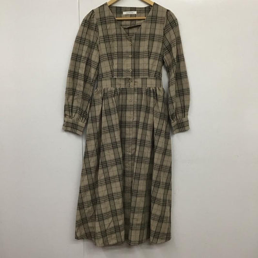 アルシーヴ archives ワンピース ロングスカート M チェック マルチカラー / マルチカラー /  レディース USED 古着 中古 10131524