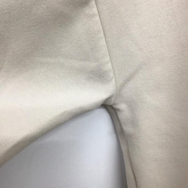 ミスティウーマン mysty woman トレーナー 長袖 ハーフジップ M 無地 ベージュ / ベージュ /  レディース USED 古着 中古 10141226