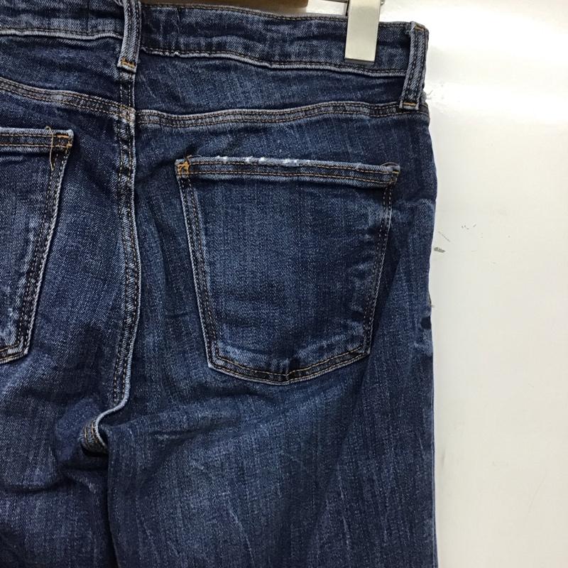 ザラ ZARA パンツ デニム、ジーンズ 38 無地 インディゴ / インディゴ /  レディース USED 古着 中古 10148920