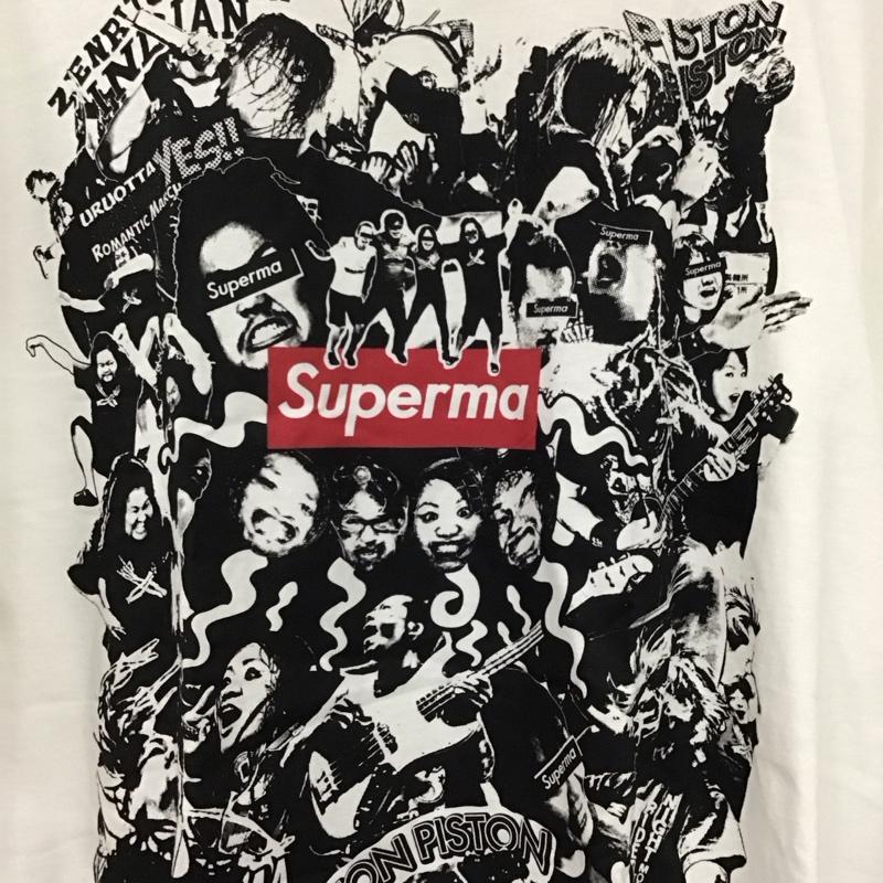 古着 USED Tシャツ 半袖 半袖カットソー プリントTシャツ クルーネックカットソー バンドTシャツ XXL プリント 白 / ホワイト /  メンズ USED 古着 中古 10145722