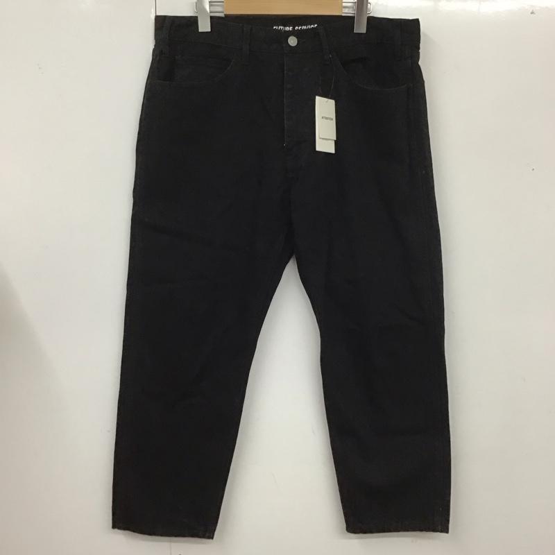 ビューティアンドユースユナイテッドアローズ BEAUTY&YOUTH UNITED ARROWS パンツ デニム、ジーンズ デニムパンツ スリムパンツ ストレートパンツ カジュアルパンツ 34 無地 黒 / ブラック /  メンズ USED 古着 中古 10113669