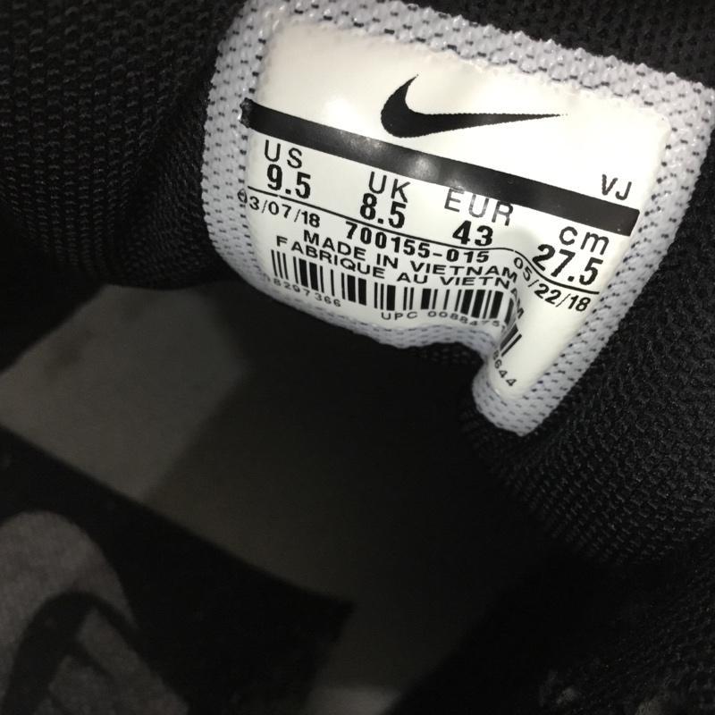 ナイキ NIKE スニーカー スニーカー 700155-015 AIR MAX 90 PREMIUM 27.5cm 27.5cm ロゴ、文字 黒 / ブラック / X 白 / ホワイト /  メンズ USED 古着 中古 10148398
