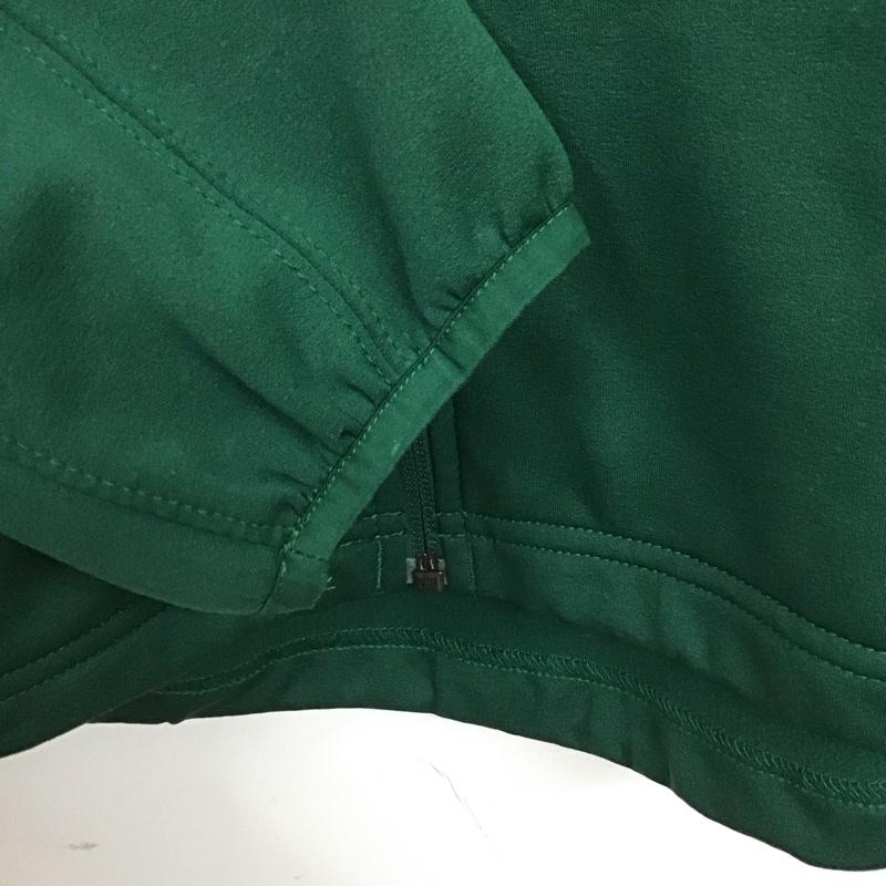 ザノースフェイス THE NORTH FACE ジャケット、上着 ジャケット、ブレザー NF0A3VM8 シンダーハードフェイスフリースフルジップジャケット ジップアップジャケット M 無地 X ロゴ、文字 緑 / グリーン /  メンズ USED 古着 中古 10134933