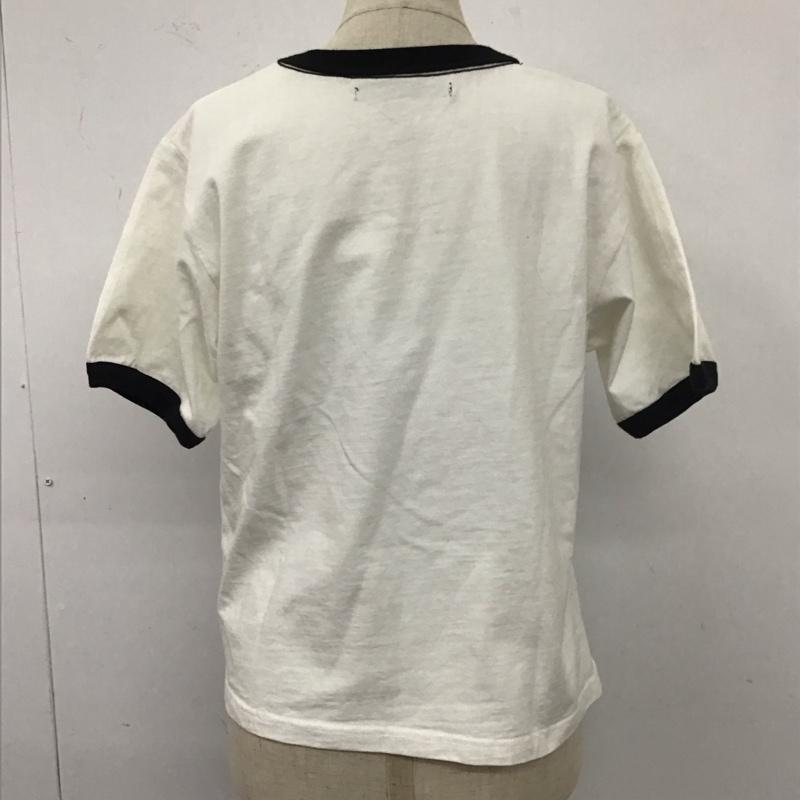 ヘザー Heather Tシャツ 半袖 HE063285TS ミッキー ディズニー FREE キャラクター 白 / ホワイト / X 黒 / ブラック /  レディース USED 古着 中古 10109726