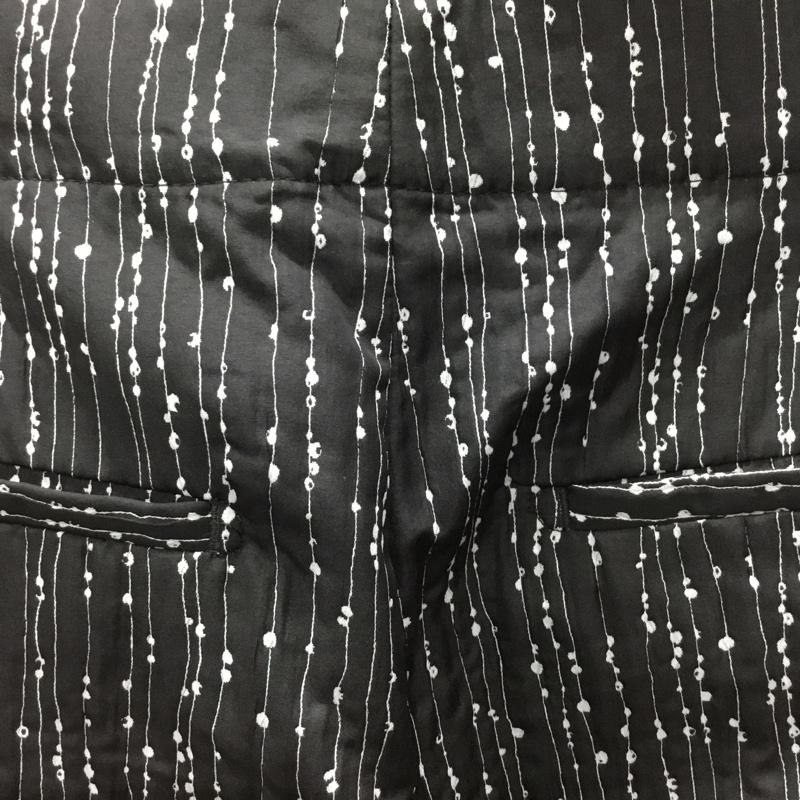ザラ ZARA パンツ スラックス スラックスパンツ ワイドパンツ カジュアルパンツ S 総柄 黒 / ブラック /  レディース USED 古着 中古 10115808
