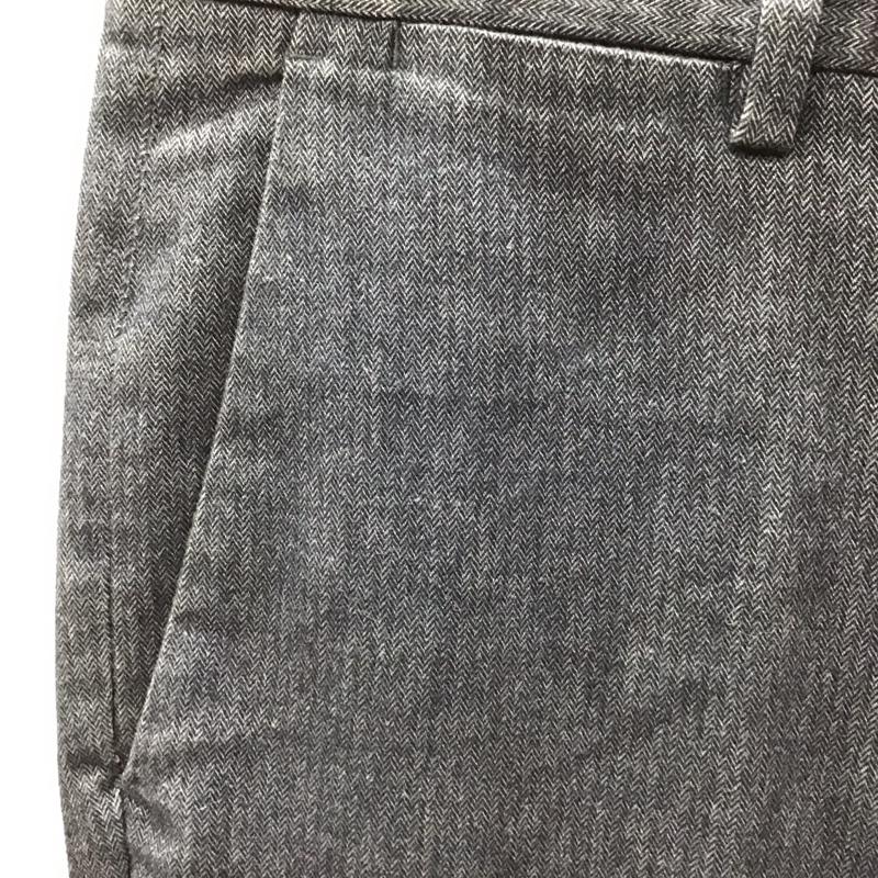 バナナリパブリック BANANA REPUBLIC パンツ スラックス スラックスパンツ スリムパンツ カジュアルパンツ センタータックパンツ ストレッチパンツ 31インチ 無地 灰 / グレー /  メンズ USED 古着 中古 10116875
