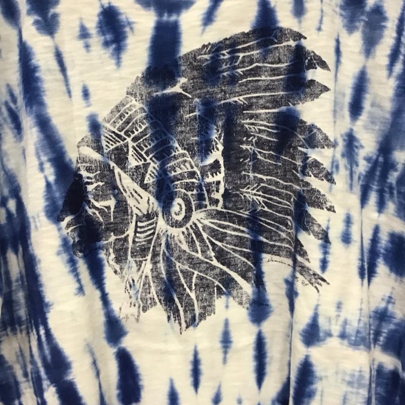 デニムアンドサプライラルフローレン DENIM & SUPPLYRALPHLAUREN Tシャツ 半袖 半袖カットソー プリントTシャツ クルーネックカットソー L プリント マルチカラー / マルチカラー /  メンズ USED 古着 中古 10131139