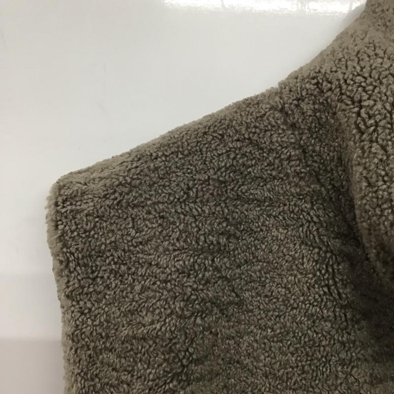 ビームス ハート BEAMS HEART ベスト ベスト ジップアップベスト フリースベスト ノースリーブ スタンドカラー 無地 灰 / グレー /  レディース USED 古着 中古 10145105