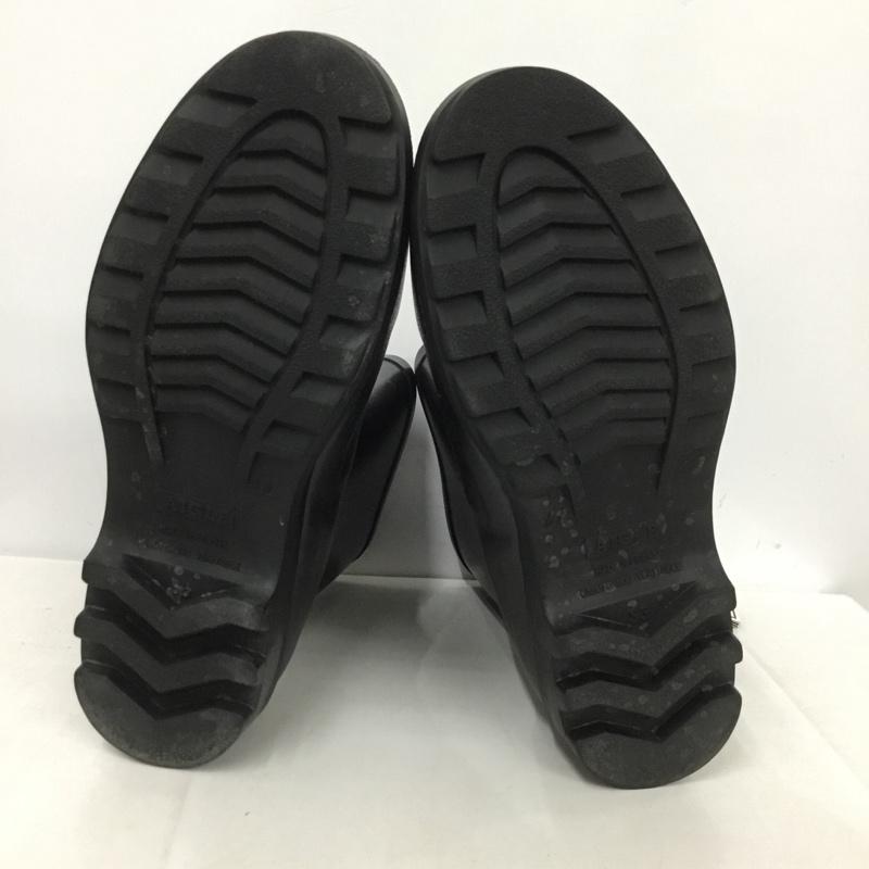 エーグル AIGLE 長靴、レインシューズ 長靴、レインシューズ ZZH8515 ICARE RUBBER BOOTS ラバーブーツタグ付き 44 ロゴ、文字 黒 / ブラック /  メンズ USED 古着 中古 10135741