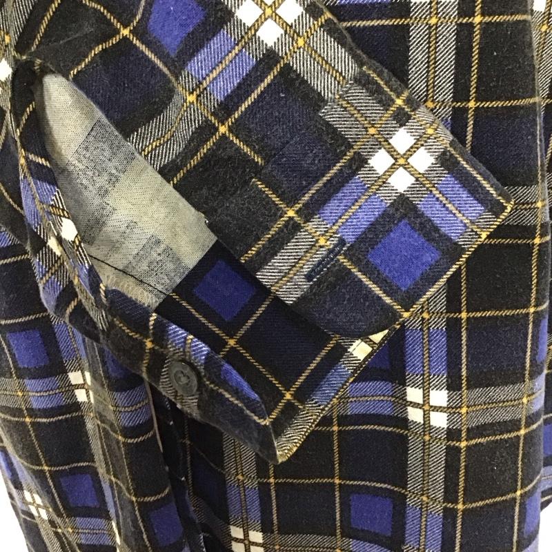 エフエイティー FAT シャツ、ブラウス 長袖 F/04-FW/SH-02 ネルシャツ チェックシャツ 長袖シャツ カジュアルシャツ チェック マルチカラー / マルチカラー /  メンズ USED 古着 中古 10109858