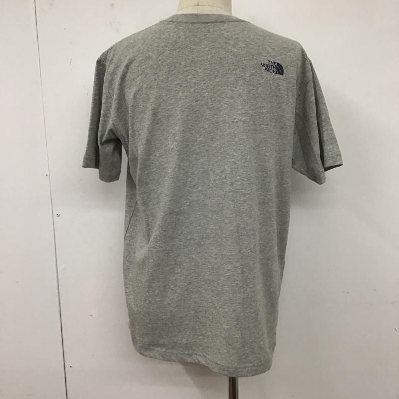 ザノースフェイス THE NORTH FACE Tシャツ 半袖 nt31803x Tシャツ 半袖カットソー プリントTシャツ XL プリント 灰 / グレー /  メンズ USED 古着 中古 10127323