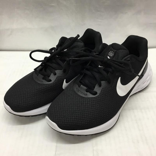 ナイキ NIKE スニーカー スニーカー DD8475-003 REVOLUTION 6 NN 27cm 27.0cm ロゴ、文字 黒 / ブラック / X 白 / ホワイト /  メンズ USED 古着 中古 10118675