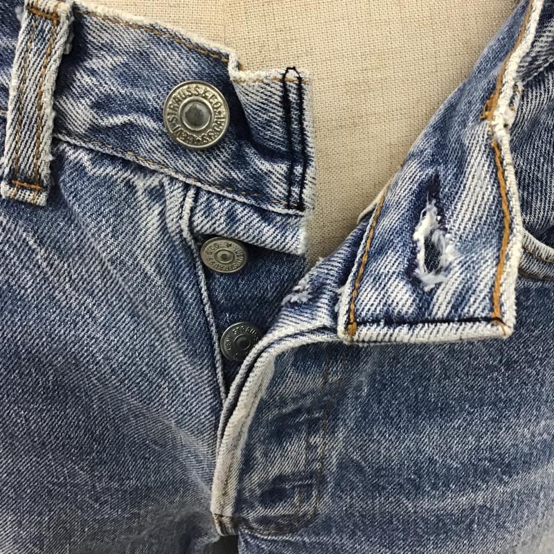 リーバイス Levi s パンツ デニム、ジーンズ 無地 水色 / ライトブルー /  レディース USED 古着 中古 10105811