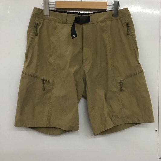 モンベル mont-bell パンツ ショートパンツ 1105672 サウスリムショーツ ハーフパンツ ショートパンツ M ロゴ、文字 ベージュ / ベージュ /  メンズ USED 古着 中古 10133521