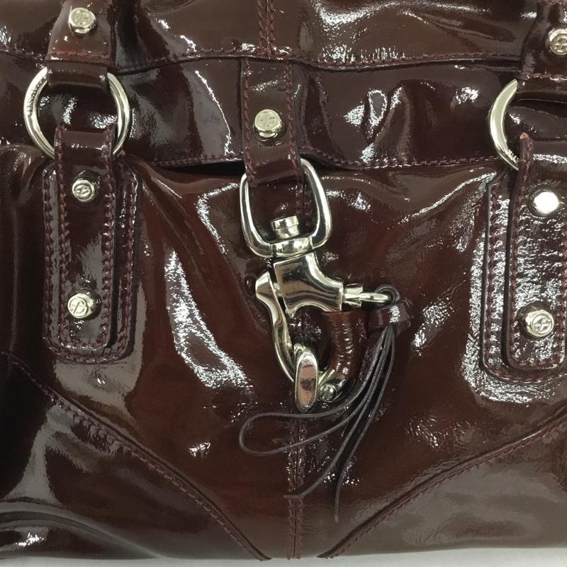 フランチェスコ ビアジア FRANCESCO BIAGIA トートバッグ トートバッグ ハンドバッグ 無地 えんじ / ワインレッド /  レディース USED 古着 中古 10133546