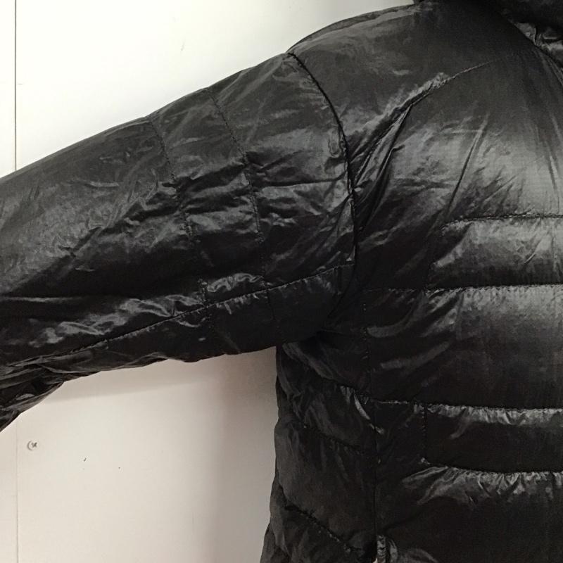 ザノースフェイス THE NORTH FACE ジャケット、上着 ジャンパー、ブルゾン nd18971 ライトヒートフーディー ジップアップジャケット アウター S ロゴ、文字 黒 / ブラック /  メンズ USED 古着 中古 10124830
