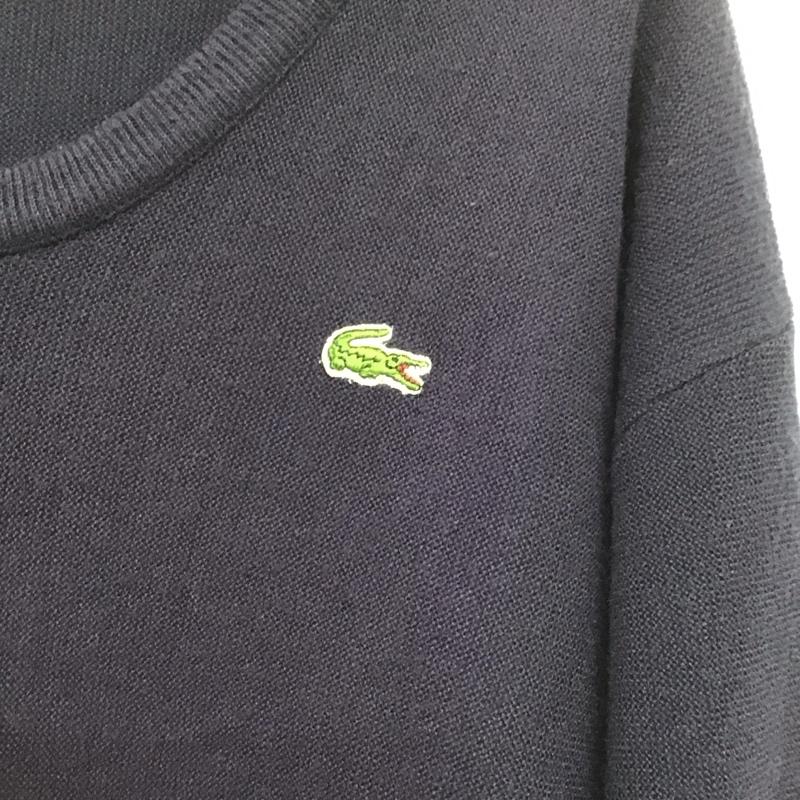 ラコステ LACOSTE ニット、セーター 長袖 長袖ニット セーター 70s XL ロゴ、文字 マルチカラー / マルチカラー /  メンズ USED 古着 中古 10145324