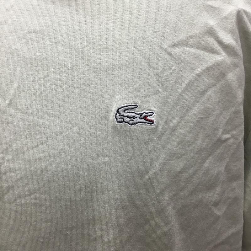 ラコステ LACOSTE ポロシャツ 長袖 ワニ 5191L 5 ワンポイント ベージュ / ベージュ /  メンズ USED 古着 中古 10111399