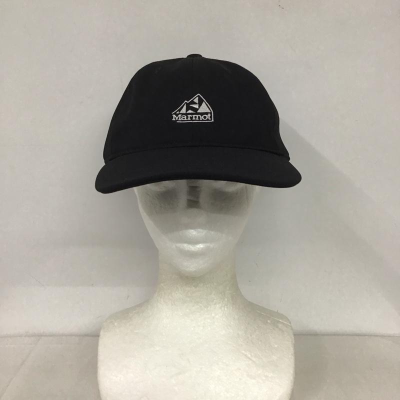 マーモット Marmot 帽子 キャップ TSSUE401 マウンテンクラシックキャップ 無地 黒 / ブラック /  メンズ USED 古着 中古 10132439