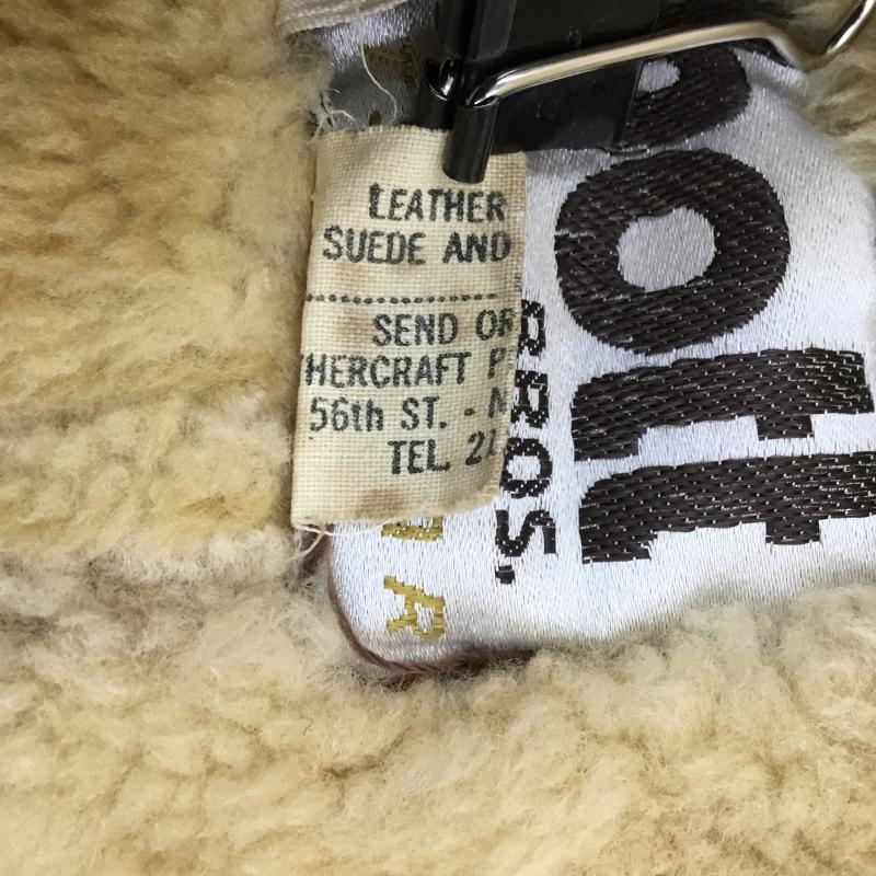 ショット Shott コート 毛皮、ファー ムートンランチコート　70 s 無地 ベージュ / ベージュ /  メンズ USED 古着 中古 10141438