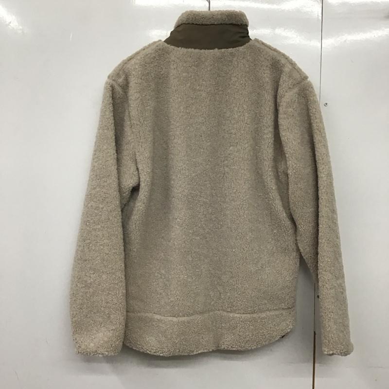 ザラ ZARA ジャケット、上着 ジャケット、ブレザー ジップアップフリースジャケット アウター 長袖ジャケット M 無地 ベージュ / ベージュ /  レディース USED 古着 中古 10144292