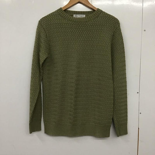 ビーミングライフストアバイビームス B:MING LIFESTORE by BEAMS ニット、セーター 長袖 M 無地 カーキ / カーキ /  メンズ USED 古着 中古 10136894