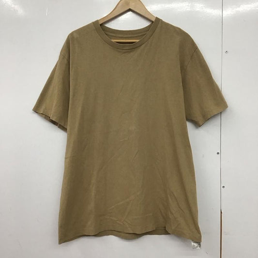 ルーカ RVCA Tシャツ 半袖 半袖カットソー プリントTシャツ クルーネックカットソー M ロゴ、文字 ベージュ / ベージュ /  メンズ USED 古着 中古 10146977